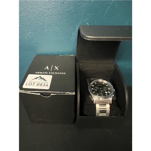 Lot of 1 Armani Exchange AX2092 Stainless Steel Mens Watch