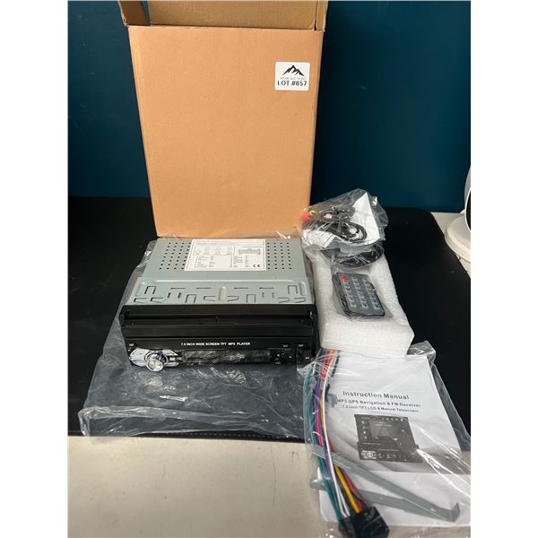 Lot of 1 7.0" LCD Wide Screen Flip Out Car Stereo/Deck