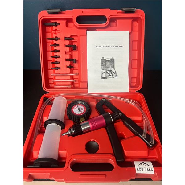 Lot of 1 Brake-Bleeding Tool Kit