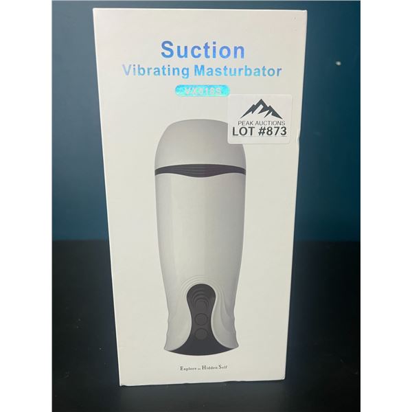 Lot of 1 Adult Silicone Sucking Vibrating Sex Toy for Men