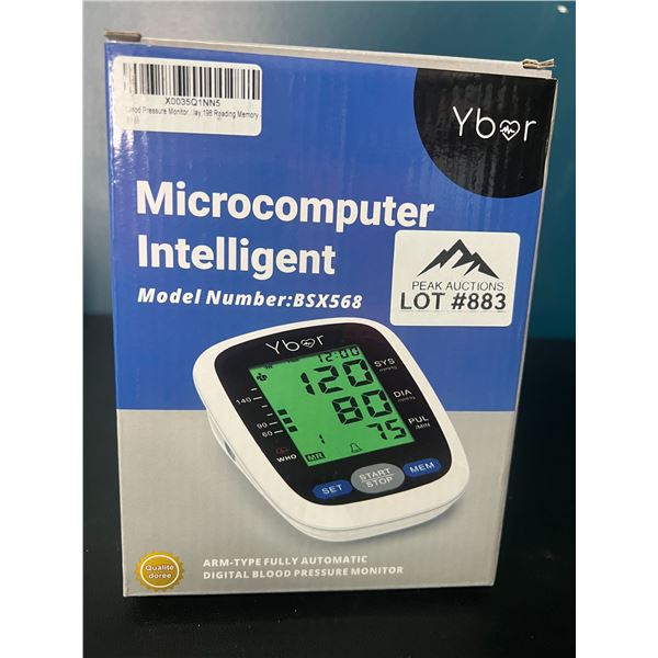 Lot of 1 Automatic Blood Pressure Monitor