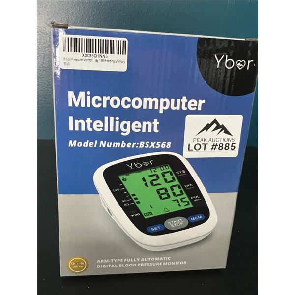 Lot of 1 Automatic Blood Pressure Monitor