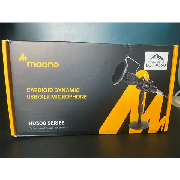 Lot of 1 Maono Cardoid Dynamic USB/XLR Microphone