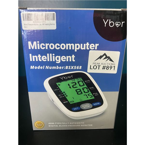 Lot of 1 Automatic Blood Pressure Monitor