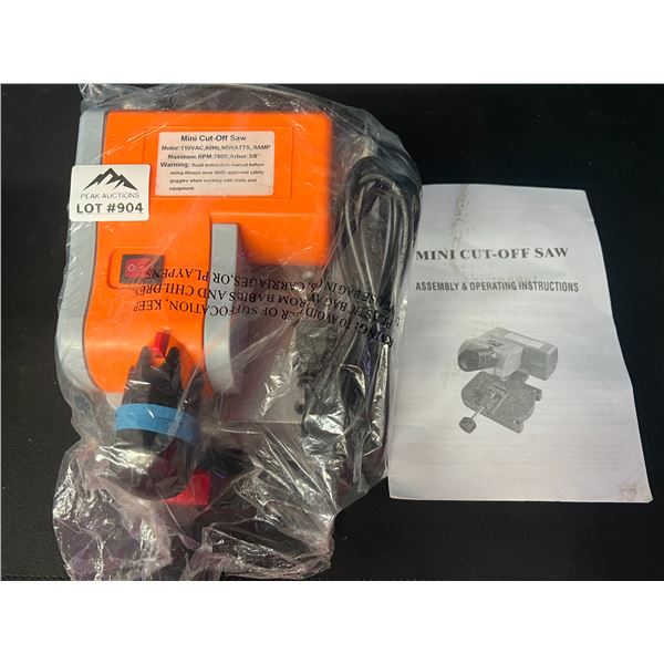 Lot of 1 Mini Cut-Off Saw
