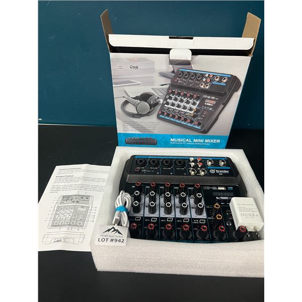 Lot of 1 Musical Mini Mixer Board