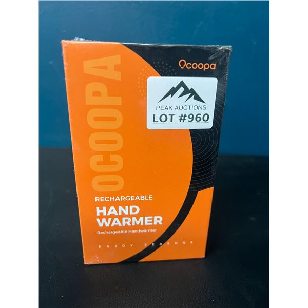 Lot of 1 Ocoopa Rechargeable Pocket Hand Warmer/Portable Powerbank