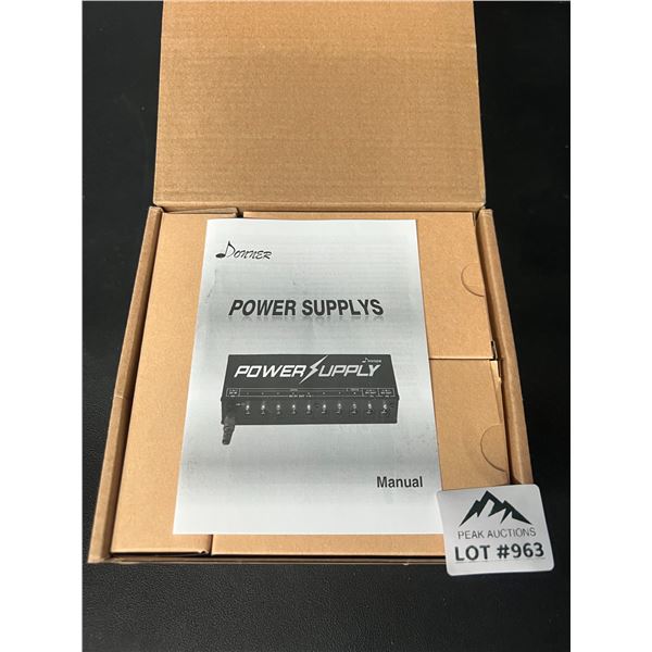 Lot of 1 Donner Guitar Pedal Power Supply