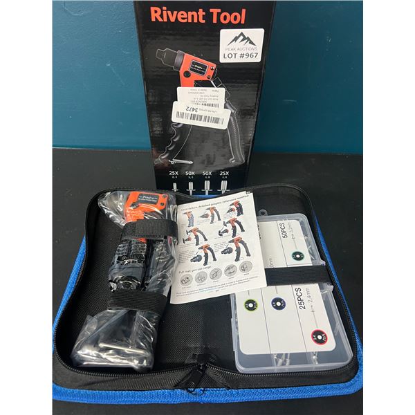Lot of 1 Rivet Tool Set