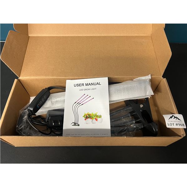 Lot of 1 LED 4-Head Plant Grow Light