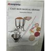 Image 2 : Lot of 1 Cast Iron Manual Grinder