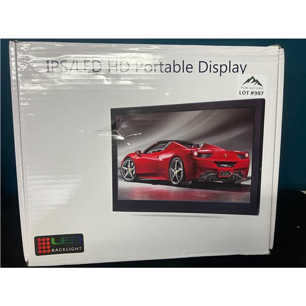 Lot of 1 IPS/LED HD Portable Display Screen Monitor - 10.1inch