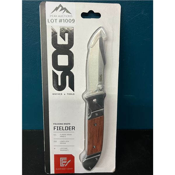 Lot of 1 SOG Fielder Folding Knife
