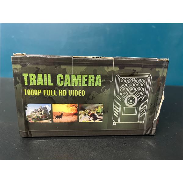 Lot of 1 Trail Camera - 1080P Full HD Video