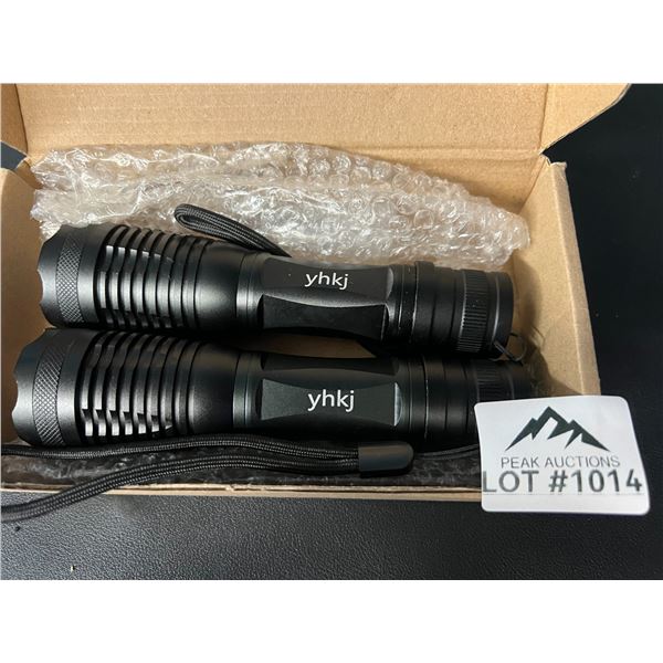 Lot of 2 LED Tactical Flashlights