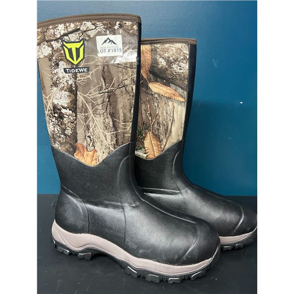 Lot of 1 Pair of TideWe Hunting/Outdoor Boots for Men - Insulated/Waterproof & Durable (Size 10)