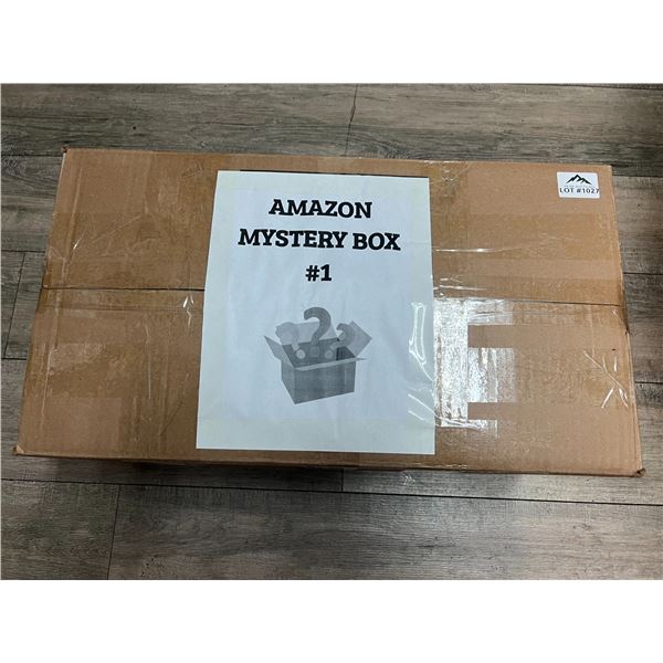 Lot of 1 AMAZON MYSTERY BOX !!! - Packed FULL of Assorted Amazon Items! (22 inch x 11 inch box)