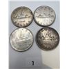 Image 1 : 1936,1953,1955 Canadian Silver Dollars