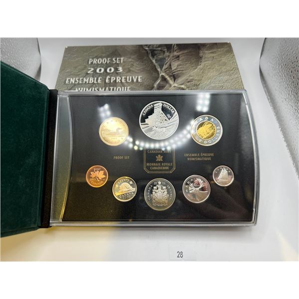 2003 Canadian Specimen Set