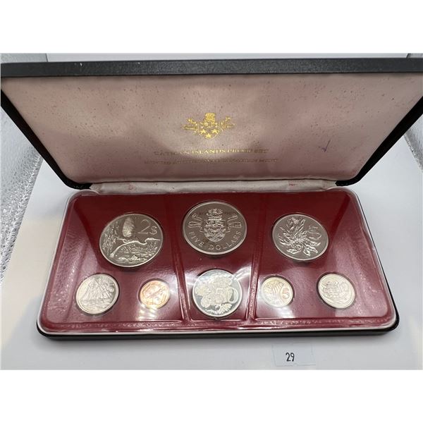 1973 Cayman Islands 8-coin Proof Set