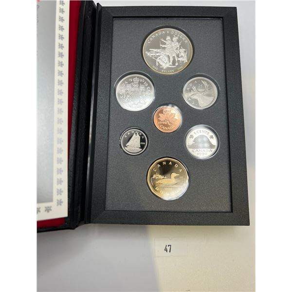 1990 Canadian Double Dollar Proof Set