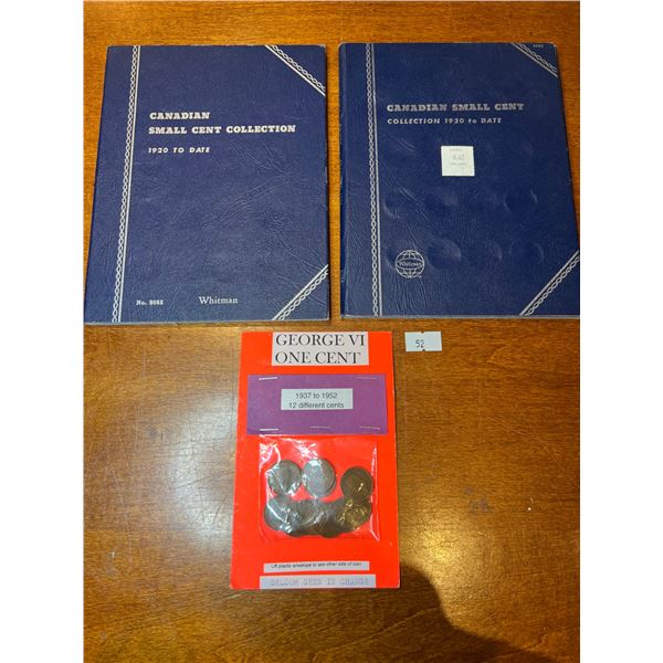Canadian Small Pennies Collections and Books