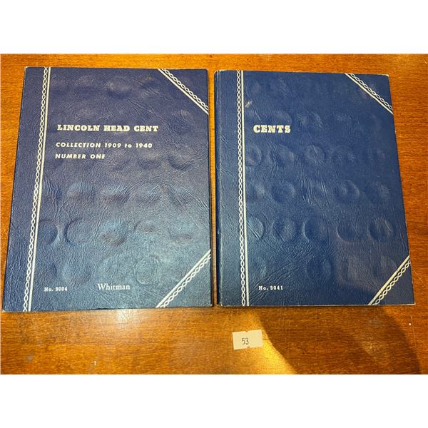 USA and Canadian Pennies Collector's Books