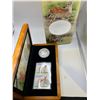 Image 1 : 2005 White Tailed Deer & Fawn Fine Silver Coin and Stamp Set