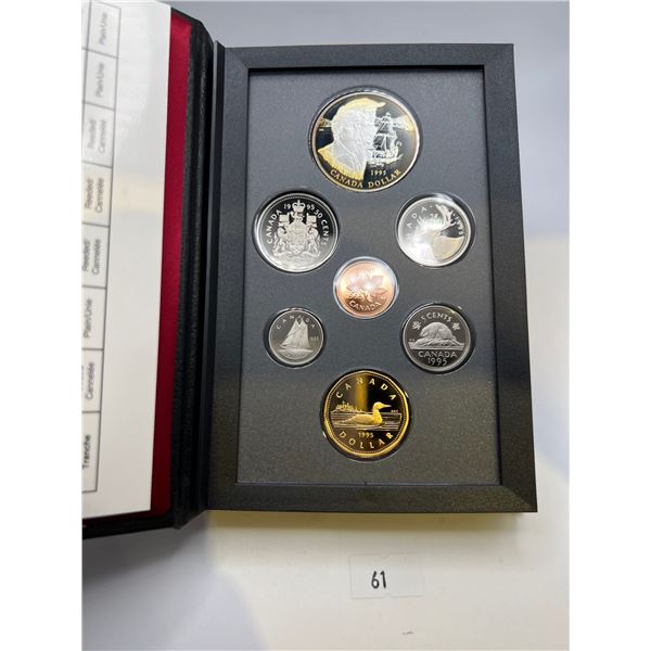 1995 Canada Double Dollar Proof Set