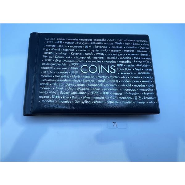 Blank Coin Collection Book