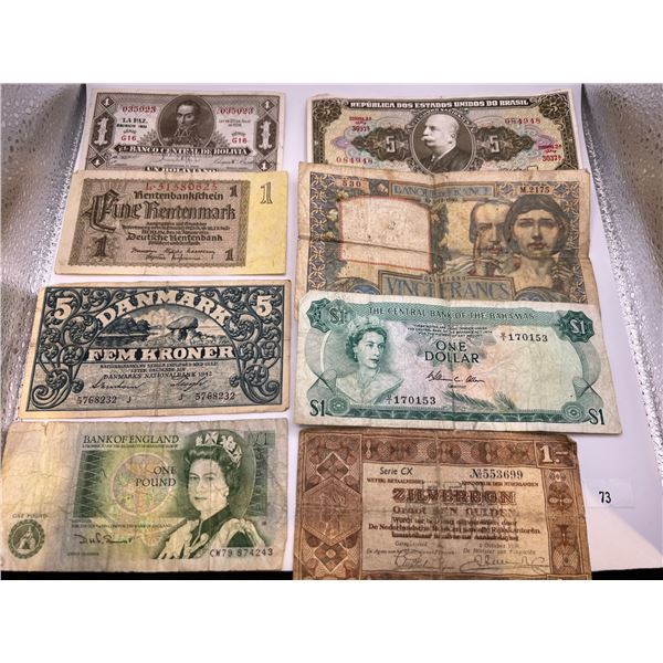 Antique and Vintage Banknotes - Various Countries
