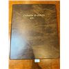 Image 1 : 1870-1994 Canada 25 Cents Collection Book 50% Full - Mostly Silver