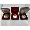 Image 1 : 1979, 1989,1991 Canada 50% Silver RCM Collector coins