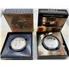 Image 1 : 2001 & 2002 Sterling Silver Dollars