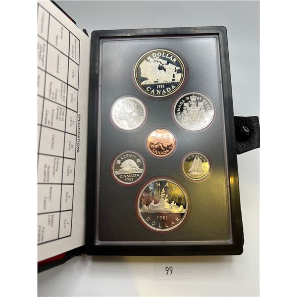 1981 Canada Double Dollar Proof Set