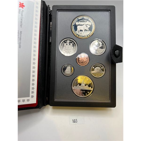 1985 Canada Double Dollar Proof Set