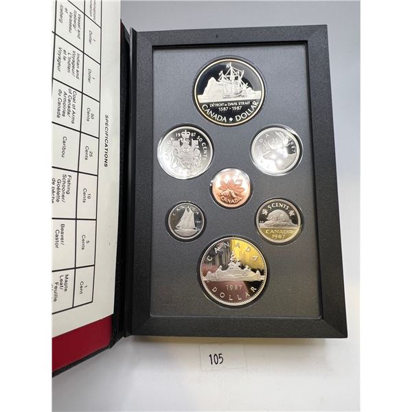 1987 Canada Double Dollar Proof Set