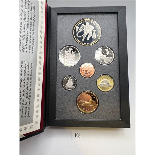 1993 Canada Double Dollar Proof set