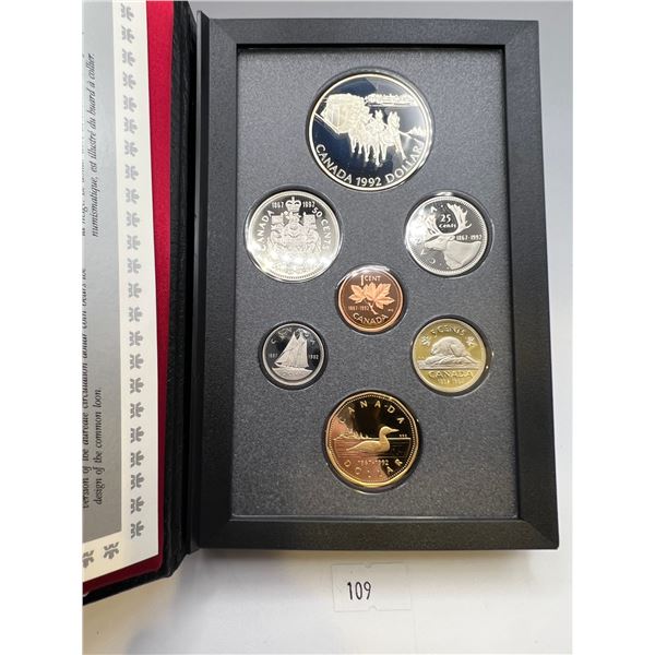 1992 Canada Double Dollar Proof Set