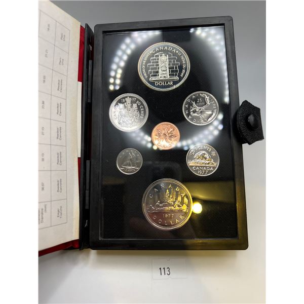 1977 Canada Specimen Double Dollar Set