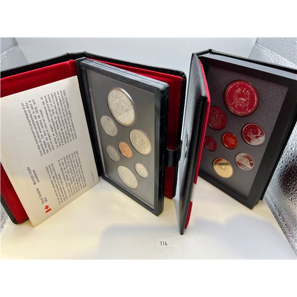 1978 Canada Specimen Double Dollar Set & 1988 Canada Double Dollar Proof Set