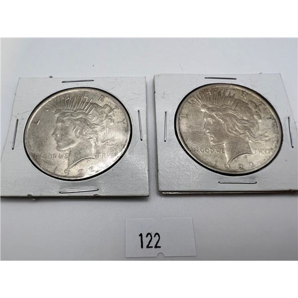 1922 USA Silver Peace Dollars