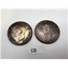 Image 2 : 1936 & 1939 Canadian Silver Dollars