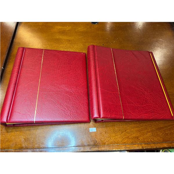 Vintage Coin or Stamp Collection Books - Lighthouse / Leuchtturm