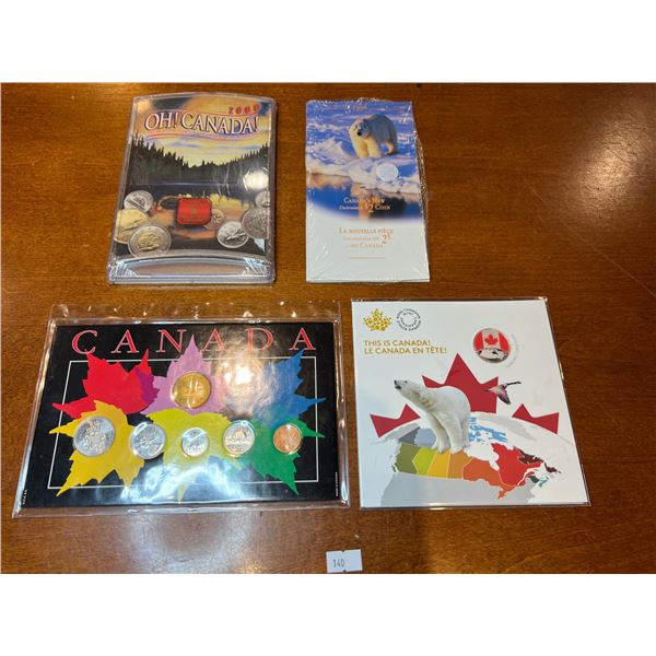 Sealed Canadian Collector's Coin Gift Sets
