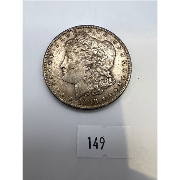 1900 USA Silver Morgan Dollar EF Grade