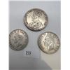 Image 2 : 1936 Canada silver dollar & 1944,1949 Silver 50 cent pieces
