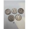 Image 1 : 1942-1956 Canada Silver 50 cent Pieces