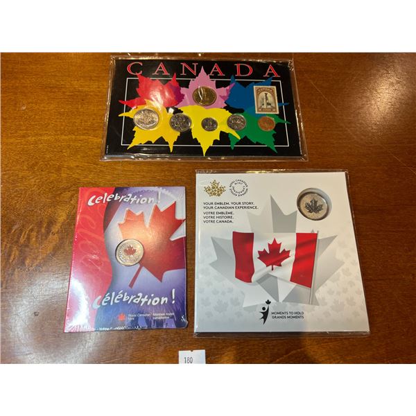 Canadian Coin Sets Sealed with 2022 $5 Fine Silver Coin