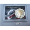 Image 1 : 1922 USA Silver & Gold Plated Peace Dollar